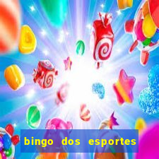 bingo dos esportes para imprimir